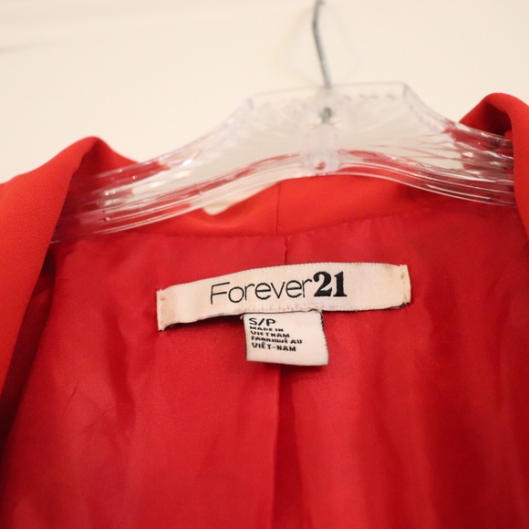 Forever 21 Red Blazer - Picture 4 of 4